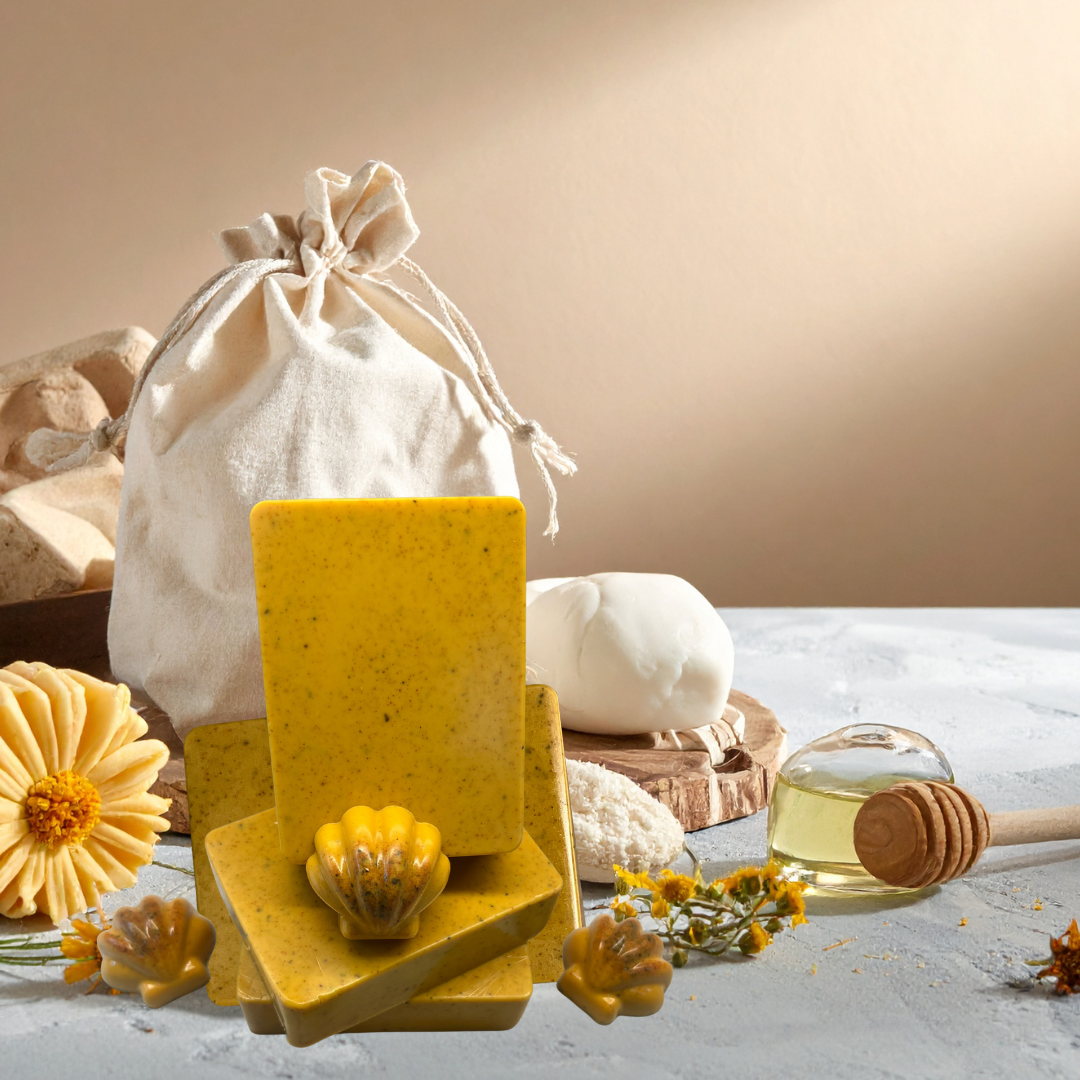 Turmeric and Honey Beef Tallow Bar Soap 111g