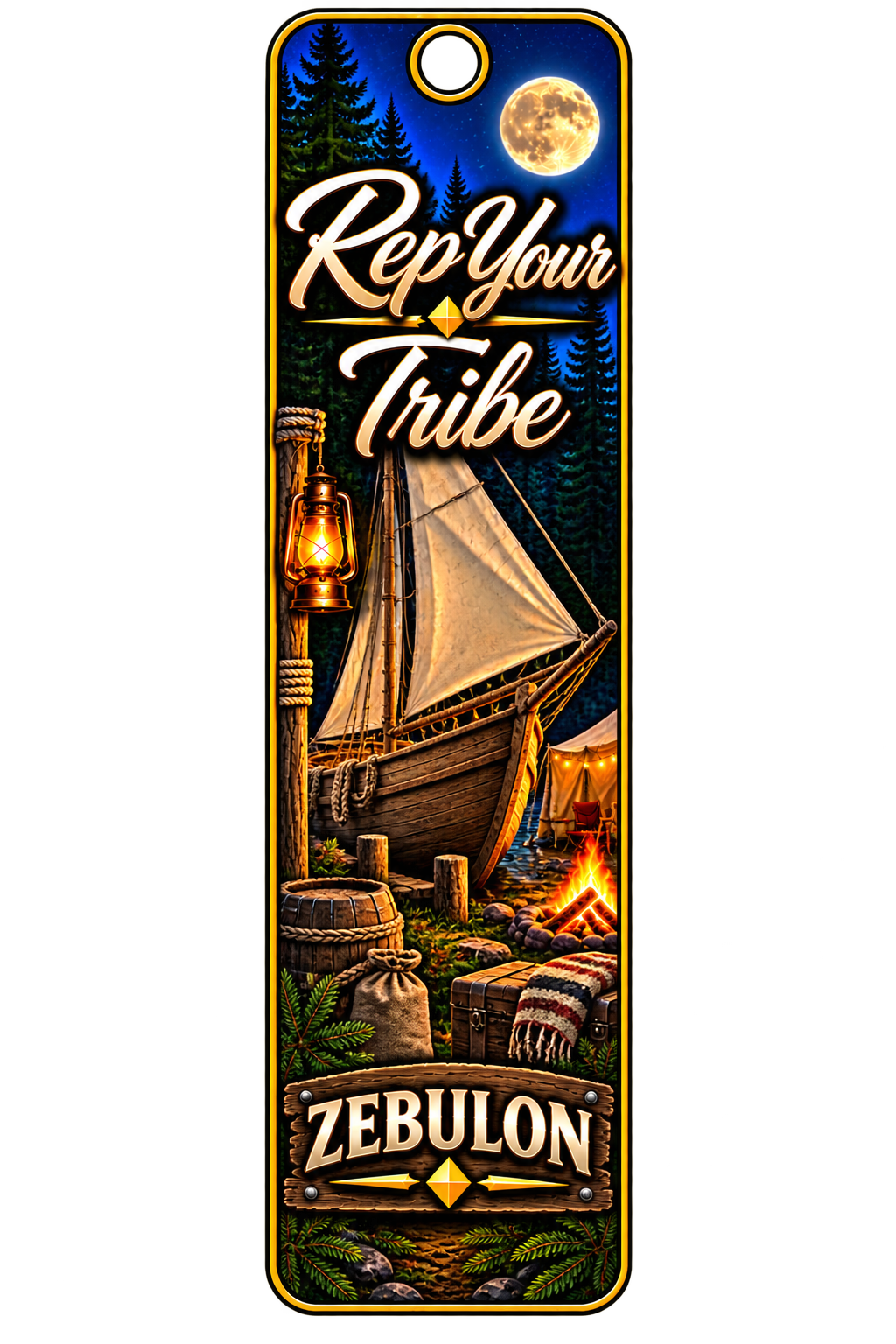 Tabernacles 2026 Rep Your Tribe Double-Sided Acrylic Keychain