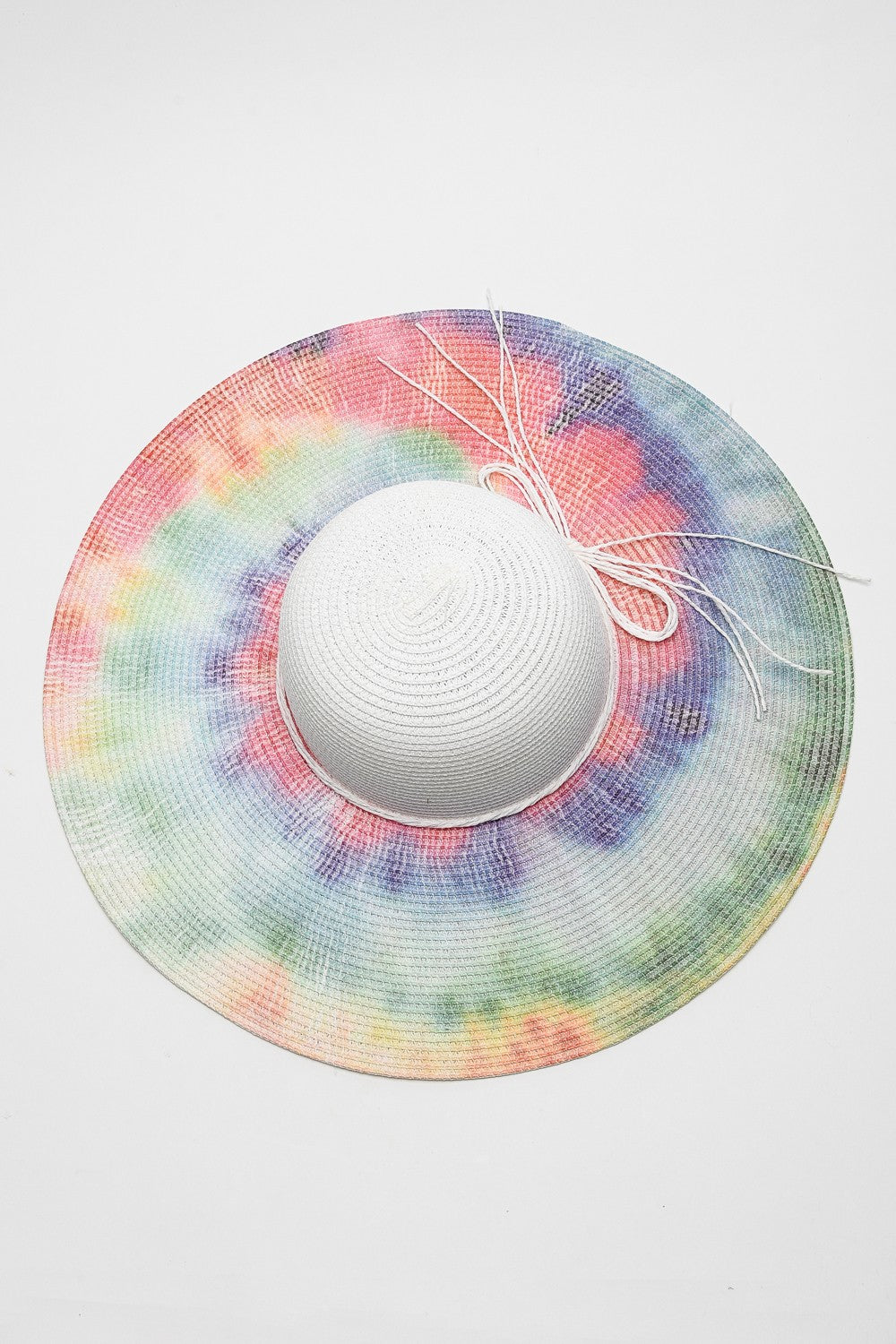 Tie-Dye Bow Detail Sunhat
