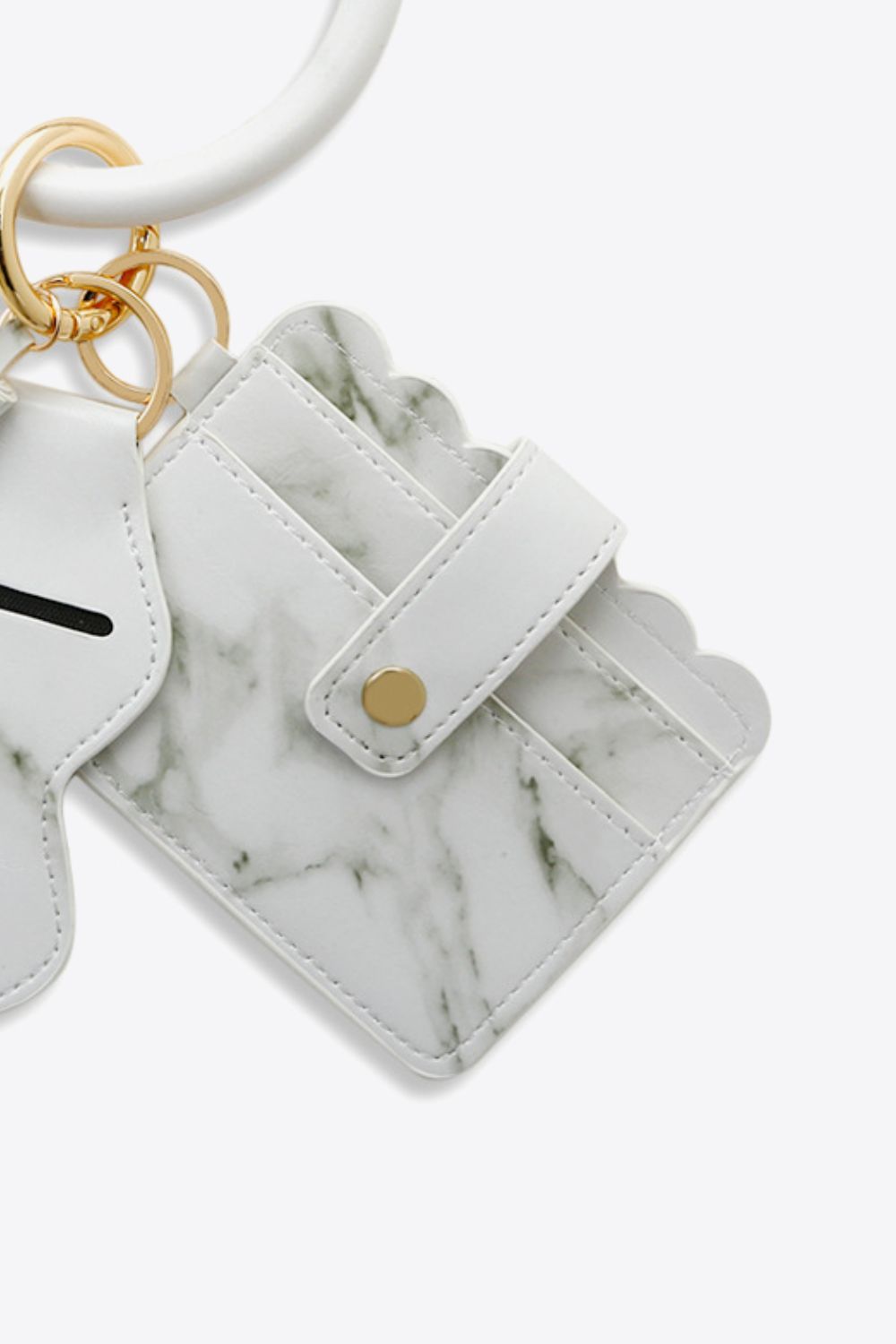 Wristlet Keychain with Card Holder