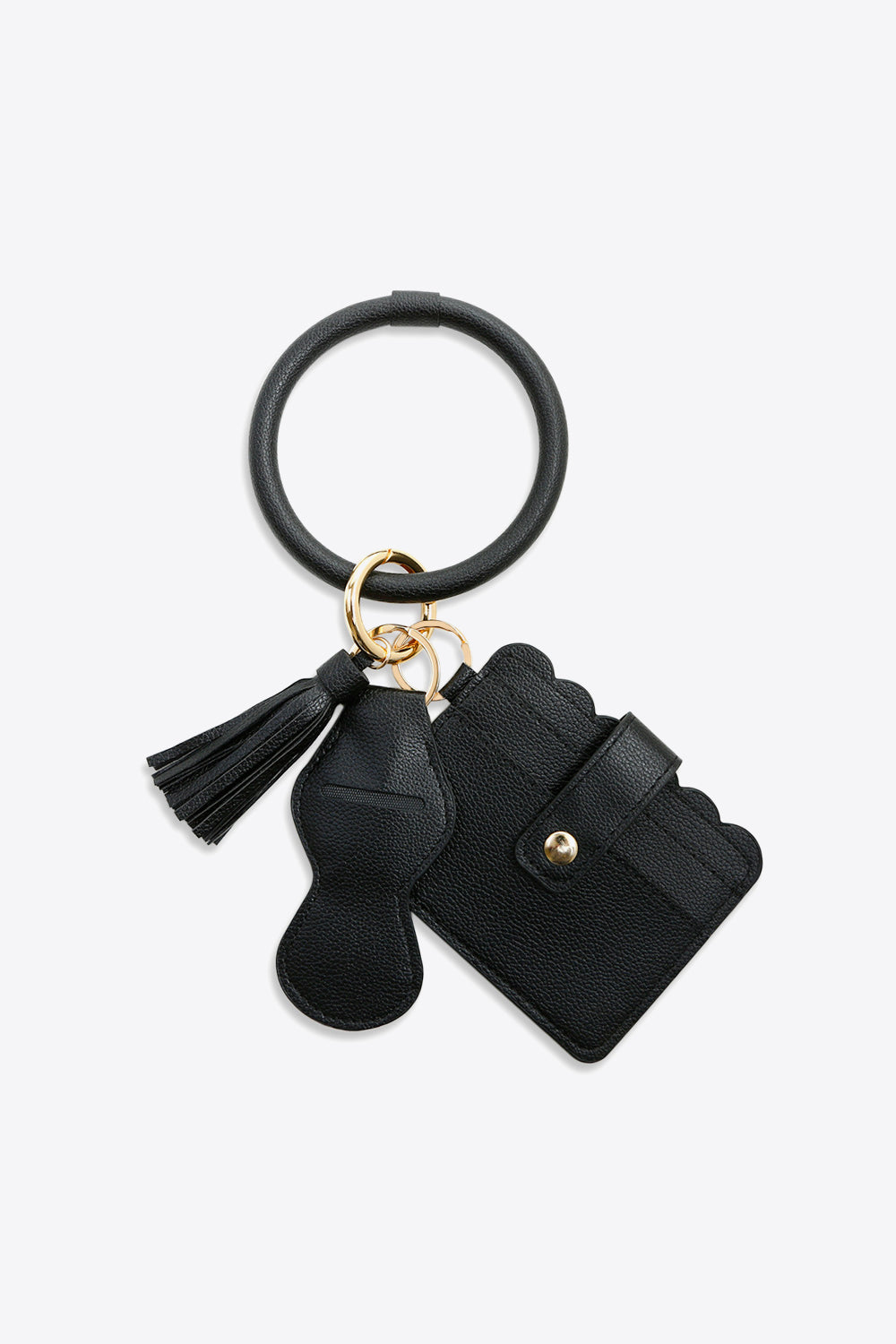 Wristlet Keychain with Card Holder