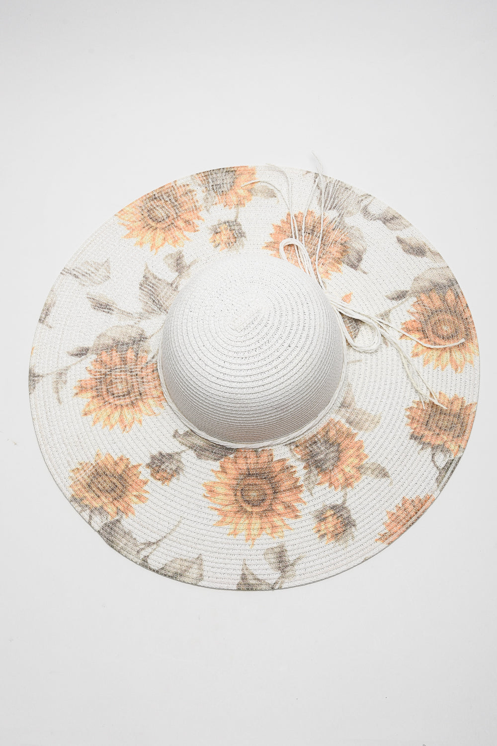 Sunflower Bow Detail Sunhat