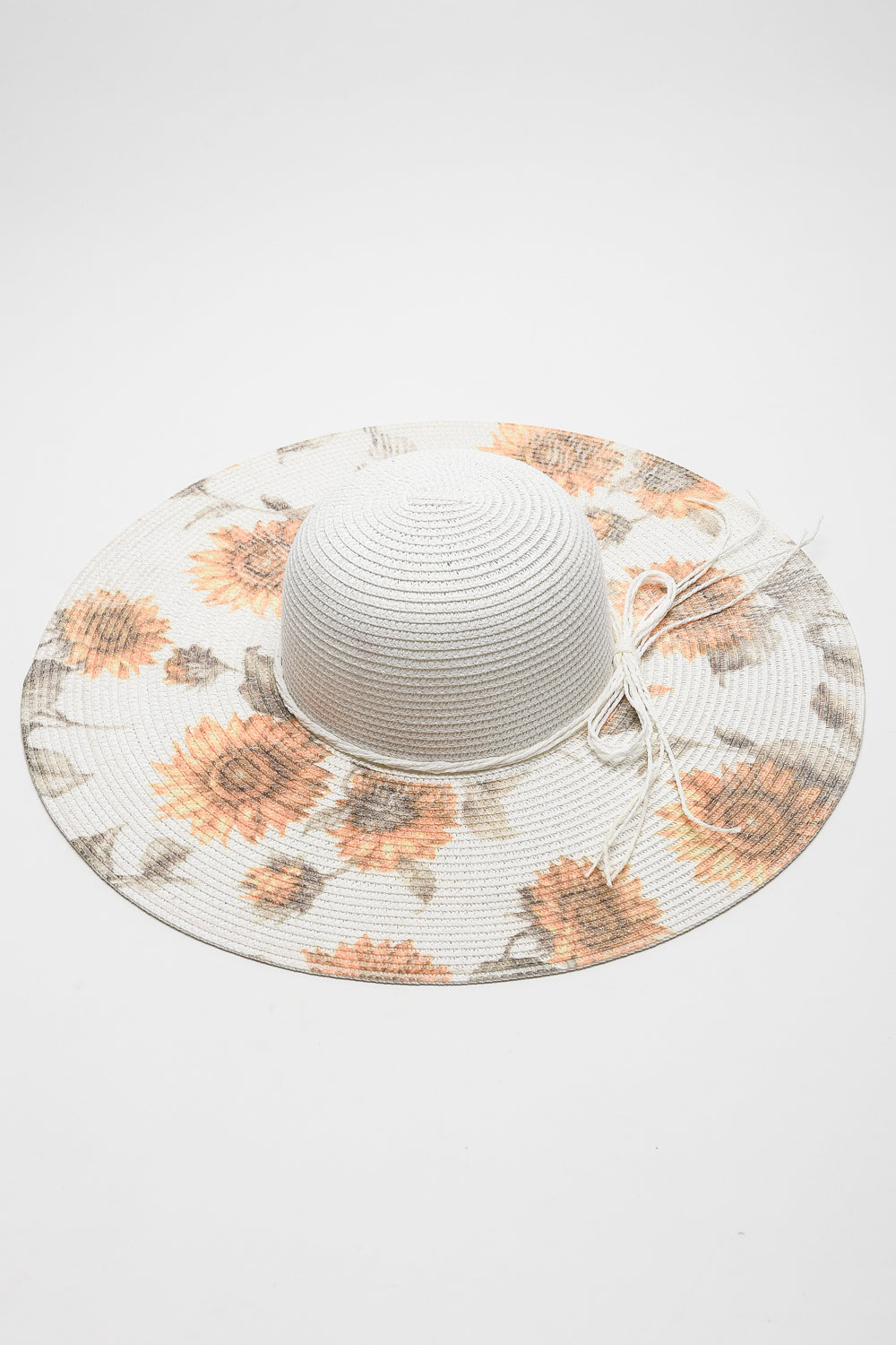 Sunflower Bow Detail Sunhat
