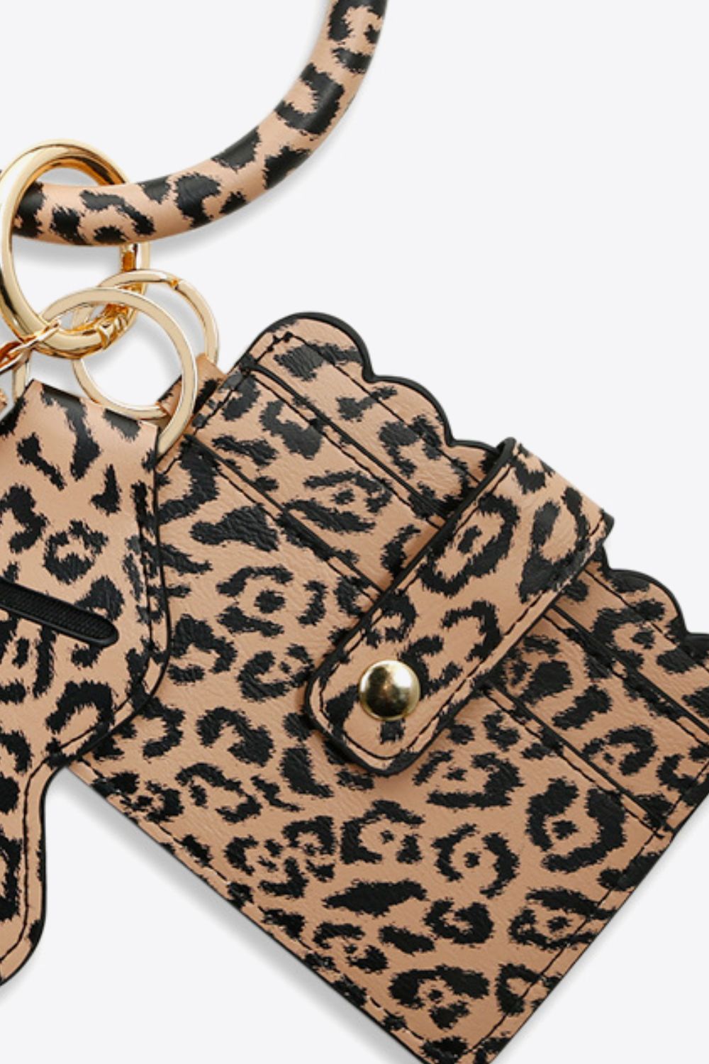 Wristlet Keychain with Card Holder
