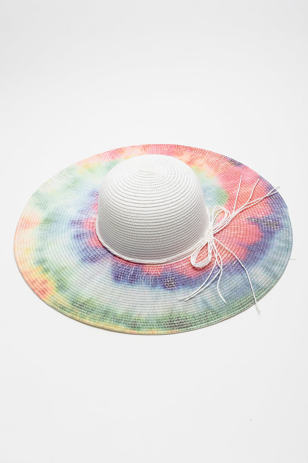 Tie-Dye Bow Detail Sunhat